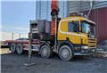 Scania P 124, 2001, Truck mounted cranes