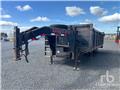 Big Tex 16 ft T/A Gooseneck Dump (Inope ..., 1999, Remolques para transporte de vehículos