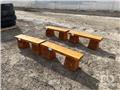  Quantity of (4) 4 ft Log Bench ..., Other