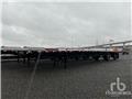 Transcraft 53 ft T/A Spread Axle, 2019, Flatbed Trailers
