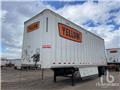 Wabash 28 ft x 102 in S/A, 2016, Box body semi-trailers