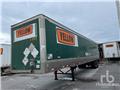 Wabash 45 ft T/A, 2007, Box body semi-trailers