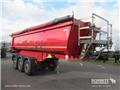 Schmitz Cargobull Kipper Stahlrundmulde 24m³、2015、傾卸式半拖車