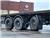 [] M&V 3 axle - Steering axle - Forklift connection -, 2007, Flatbed/Dropside na mga semi-trailer