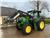 John Deere 6100MC Tractor c/w 2019 Quicke Q4M Loader, 2014, Traktor