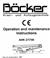 Башенный кран [] _JINÉ (D) Bocker/Boecker - AHK 27/700, 1997 г., 2570 ч.