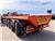 MOL 62 tons Ballast trailer, 4 axles, 2 steering axles, 2000, 플랫베드/드롭사이드 세미 트레일러