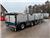 HRD STLB 3N Pritsche m. Tiefbett Rungen Lenkachse, 2018, Flatbed/Dropside na mga semi-trailer