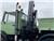 Unimog 437 4x4 mit Hiab Kran + Zapfwelle + AHK 29 t., 1994, Flatbed/ dropside na mga trak