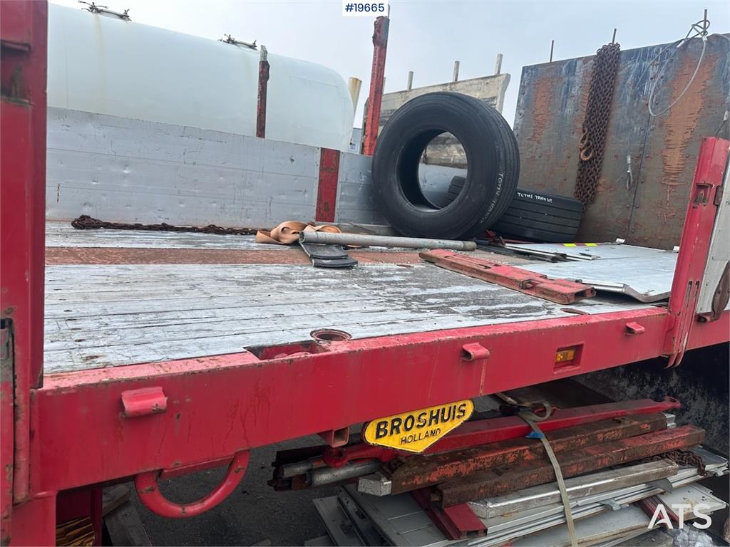 Broshuis 3 AUD-44 lowbed trailer.
