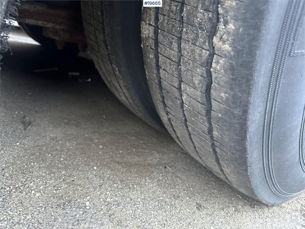 Broshuis 3 AUD-44 lowbed trailer.