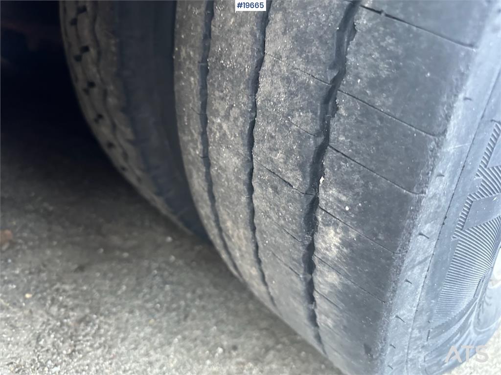 Broshuis 3 AUD-44 lowbed trailer.