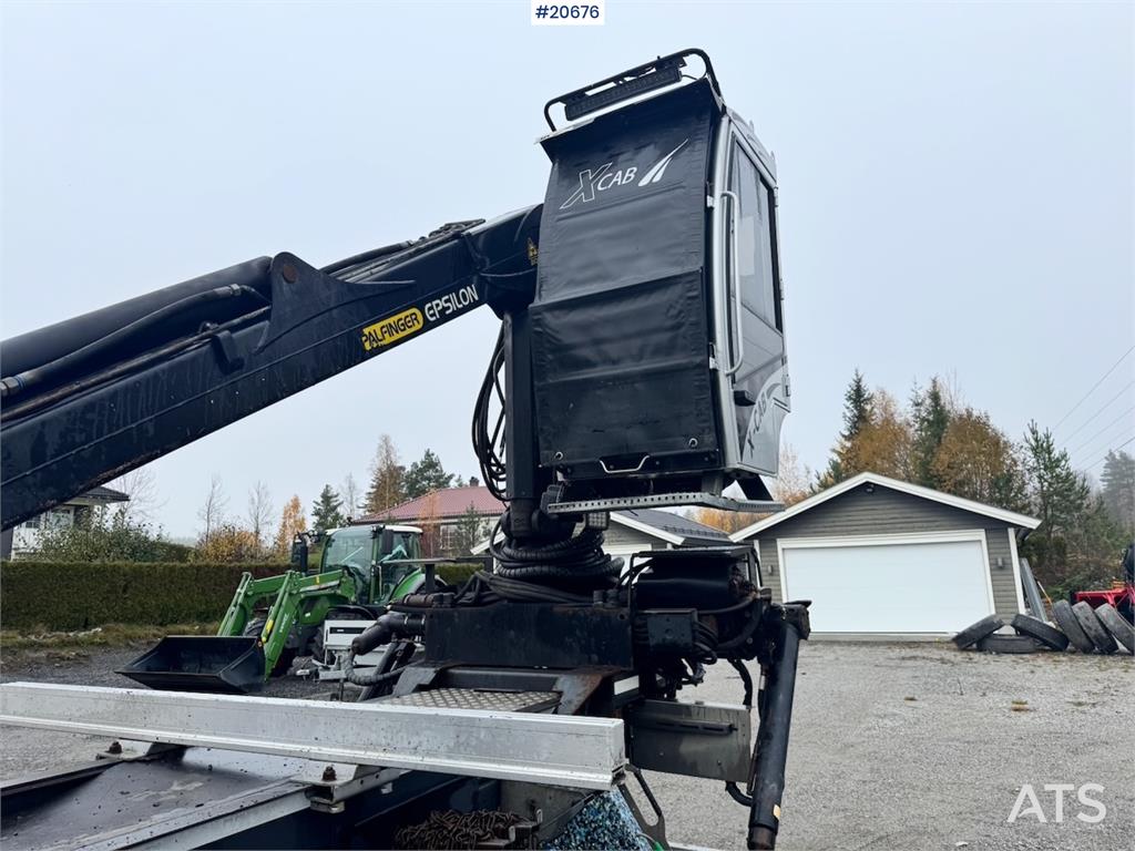 Scania R650 6x4 Timber truck w/ Epsilon M110L. WATCH VIDE