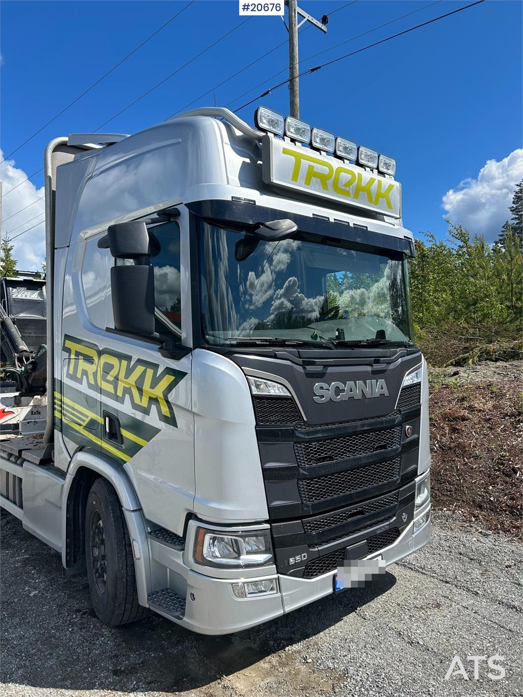 Scania R650 6x4 Timber truck w/ Epsilon M110L. WATCH VIDE