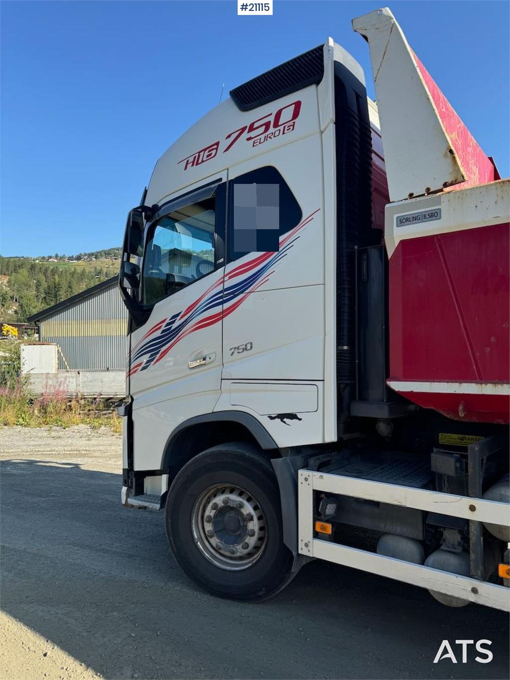 Volvo Fh16 750 Tridem Tipper