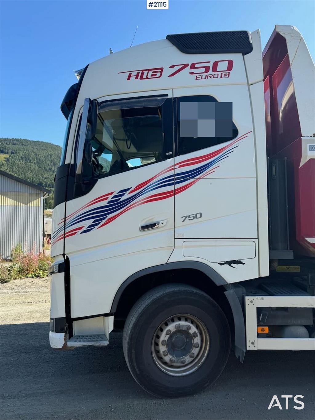 Volvo Fh16 750 Tridem Tipper