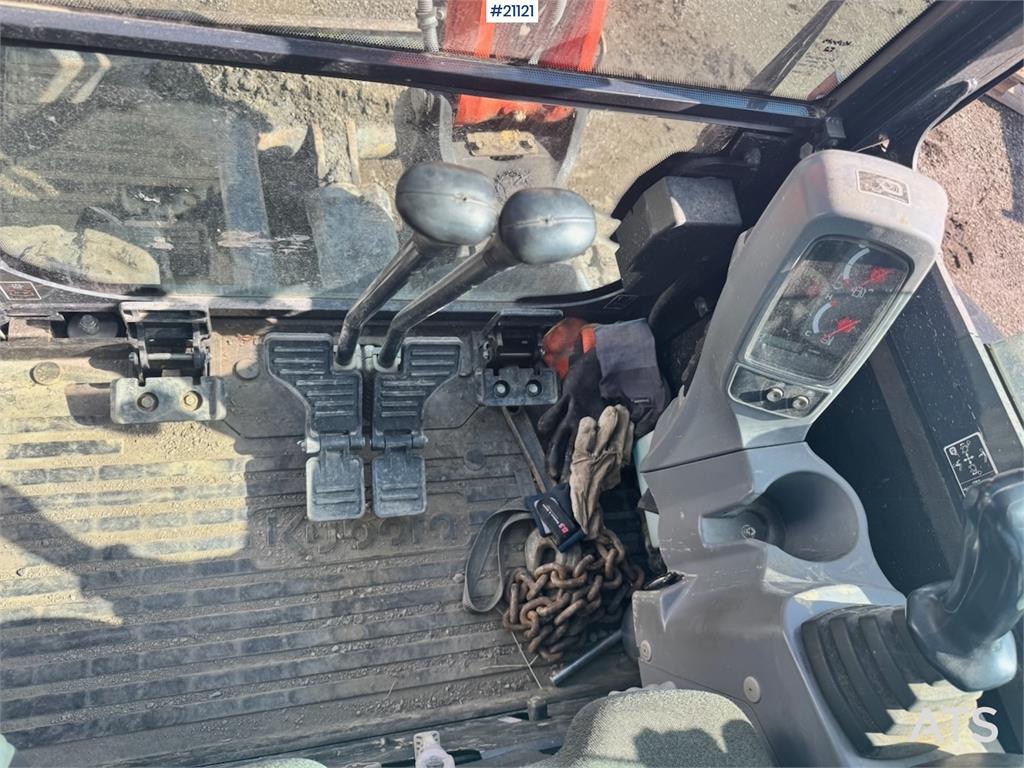 Kubota KX027-4 Mini Excavator w/ 2 buckets.