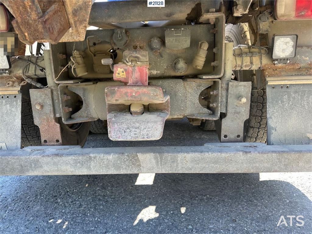 Scania R500 6x2 snow rigged tipper truck w/ plate and und