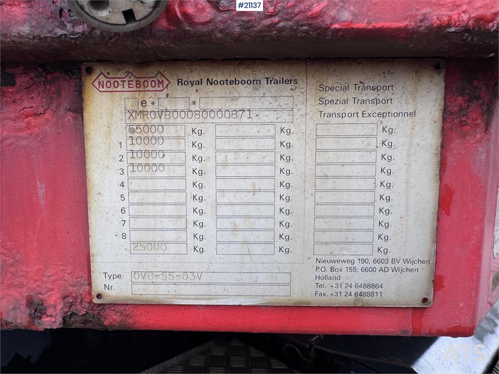 Scania R730 8x4 Heavy Duty Truck – 2008 Nooteboom Extenda
