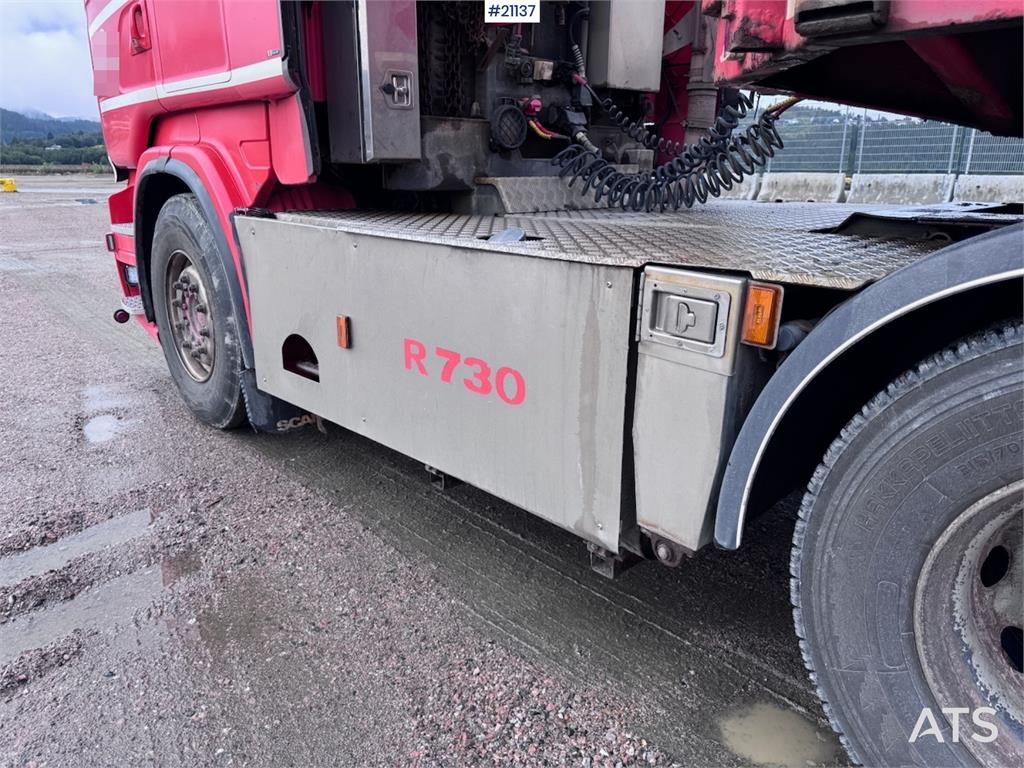 Scania R730 8x4 Heavy Duty Truck – 2008 Nooteboom Extenda