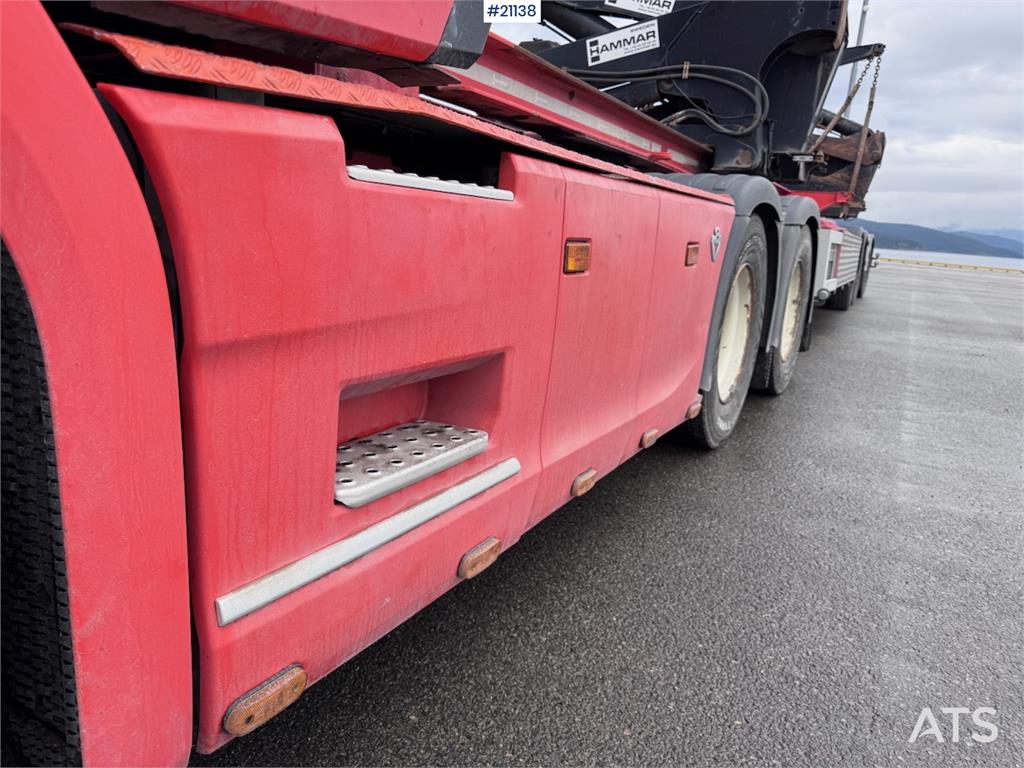 Scania 580 NextGen w/ 2015 Hammar 195s Sideloader
