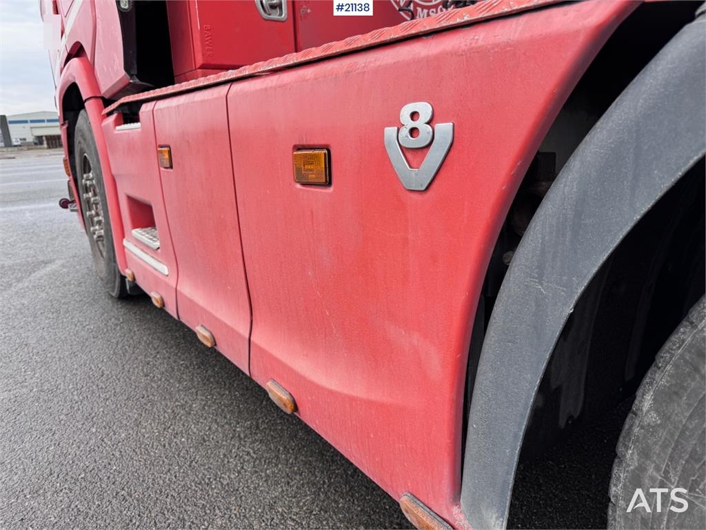 Scania 580 NextGen w/ 2015 Hammar 195s Sideloader