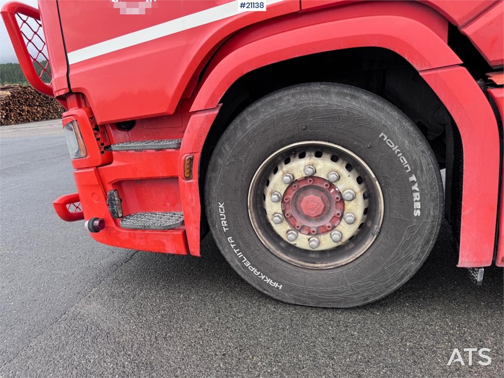 Scania 580 NextGen w/ 2015 Hammar 195s Sideloader