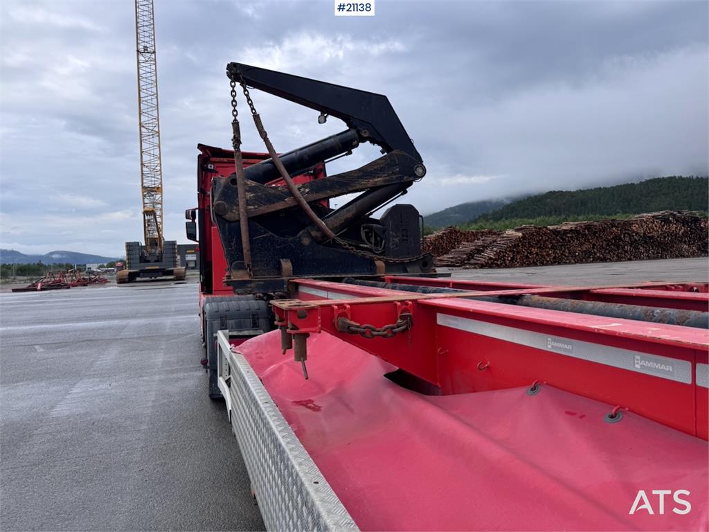 Scania 580 NextGen w/ 2015 Hammar 195s Sideloader