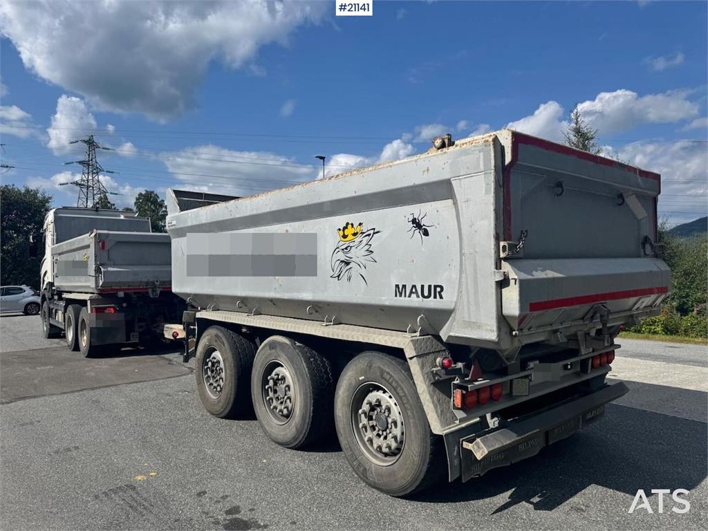 Scania R580 6x4 Plow Rigged Tipper Truck. WATCH VIDEO