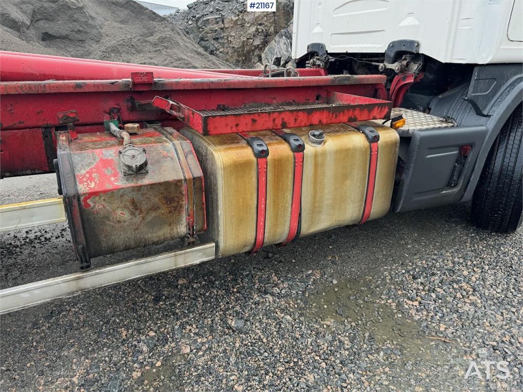 Scania R164 6x4 Hook truck.