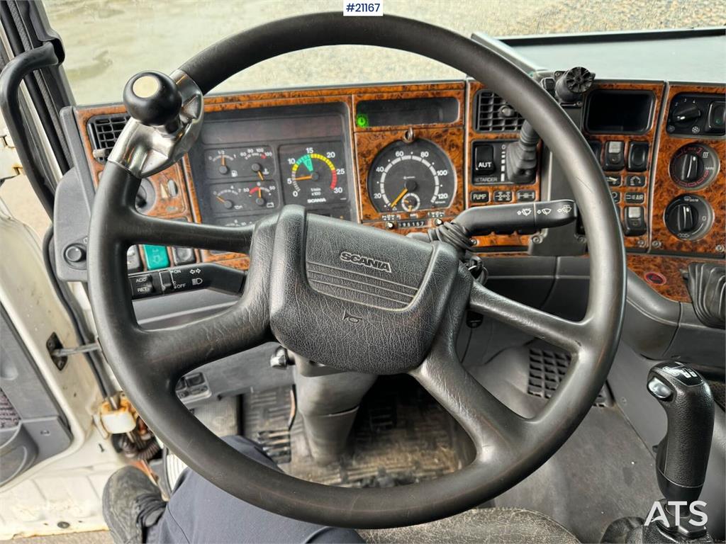 Scania R164 6x4 Hook truck.