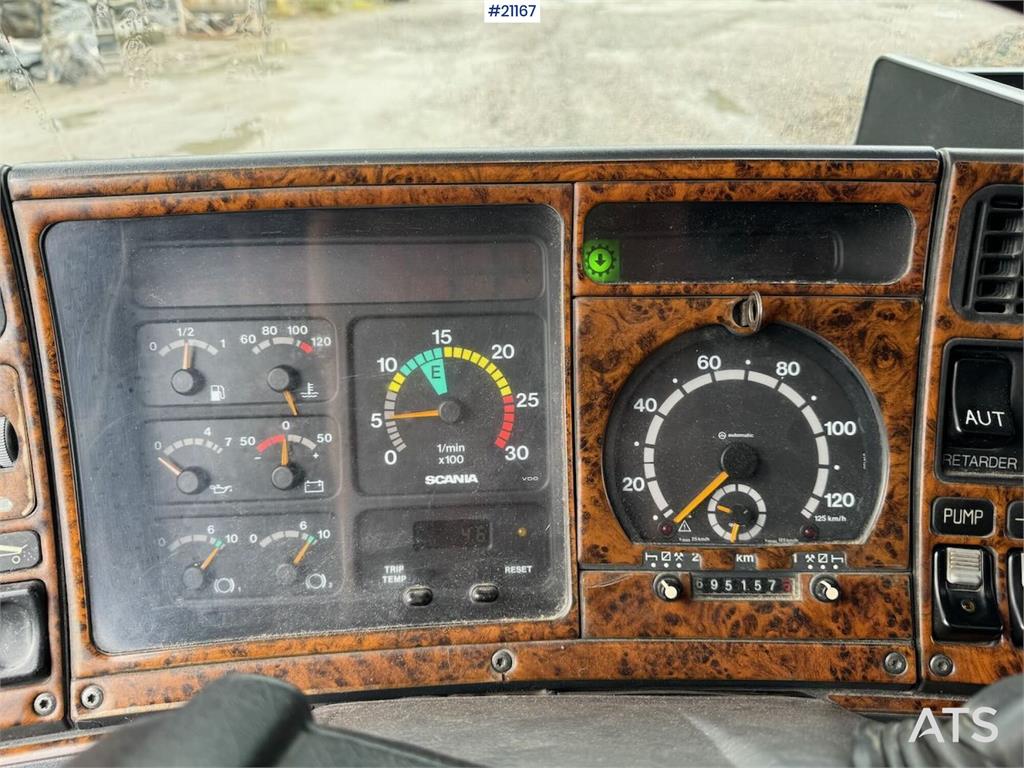 Scania R164 6x4 Hook truck.