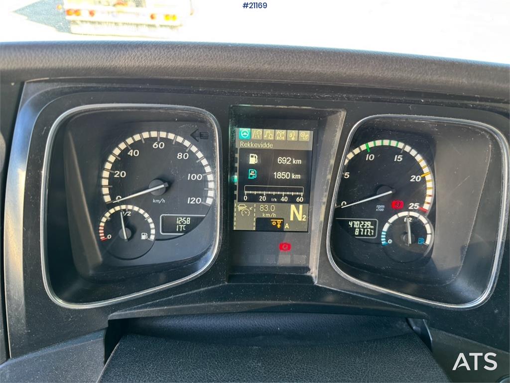 Mercedes-Benz Actros 2553 Tank truck.
