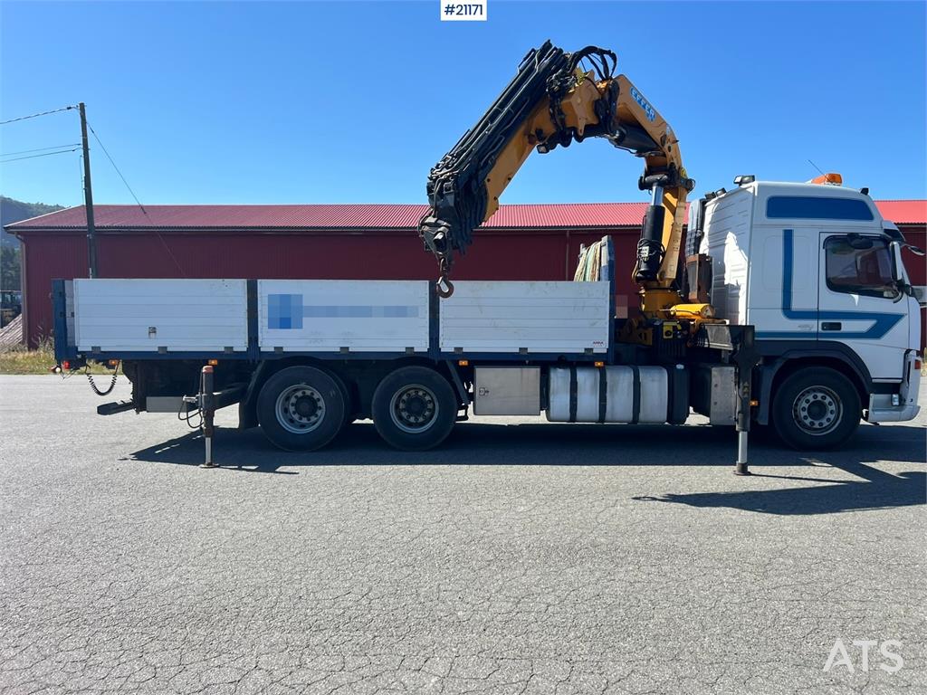 Volvo FM480 crane truck w/37 t/m Effer crane