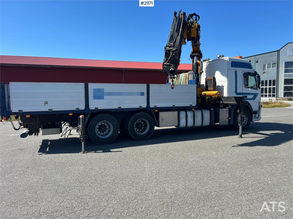 Volvo FM480 crane truck w/37 t/m Effer crane