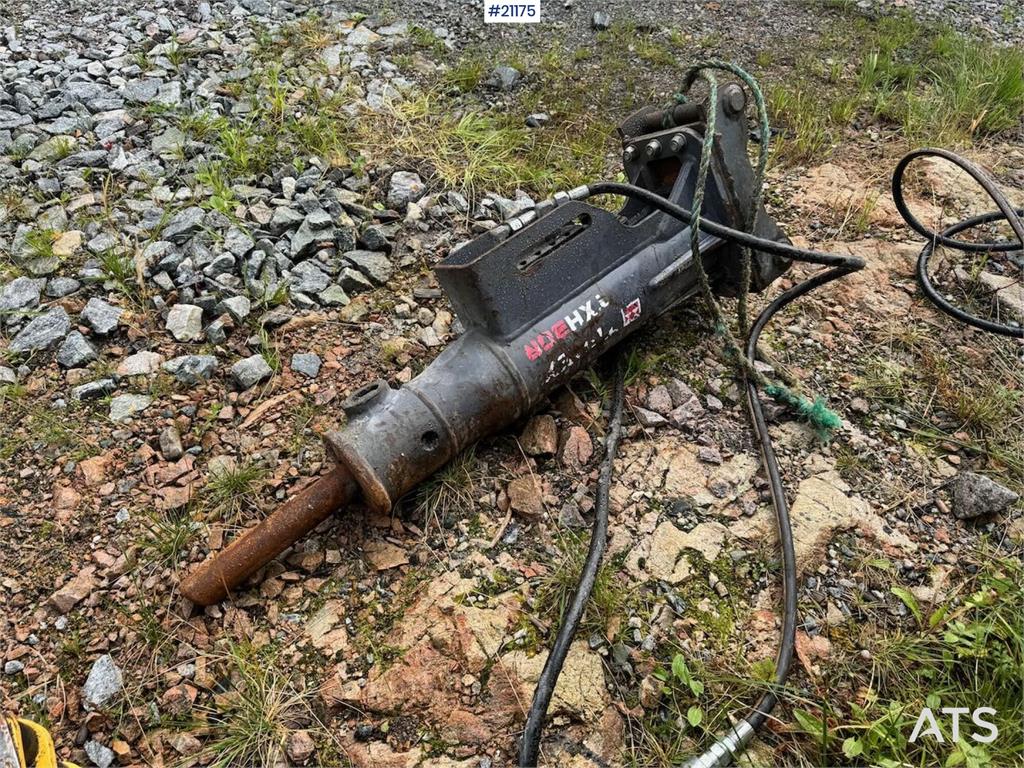 Kubota U55-4 Beltegraver m/ 2 skuffer, klype og pigghamme
