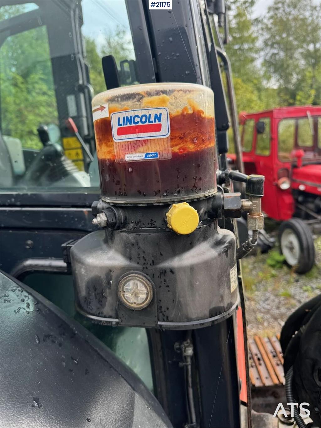 Kubota U55-4 Beltegraver m/ 2 skuffer, klype og pigghamme
