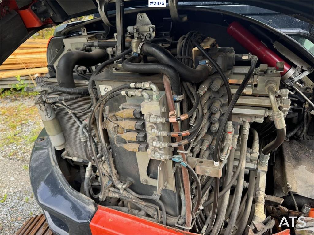 Kubota U55-4 Beltegraver m/ 2 skuffer, klype og pigghamme