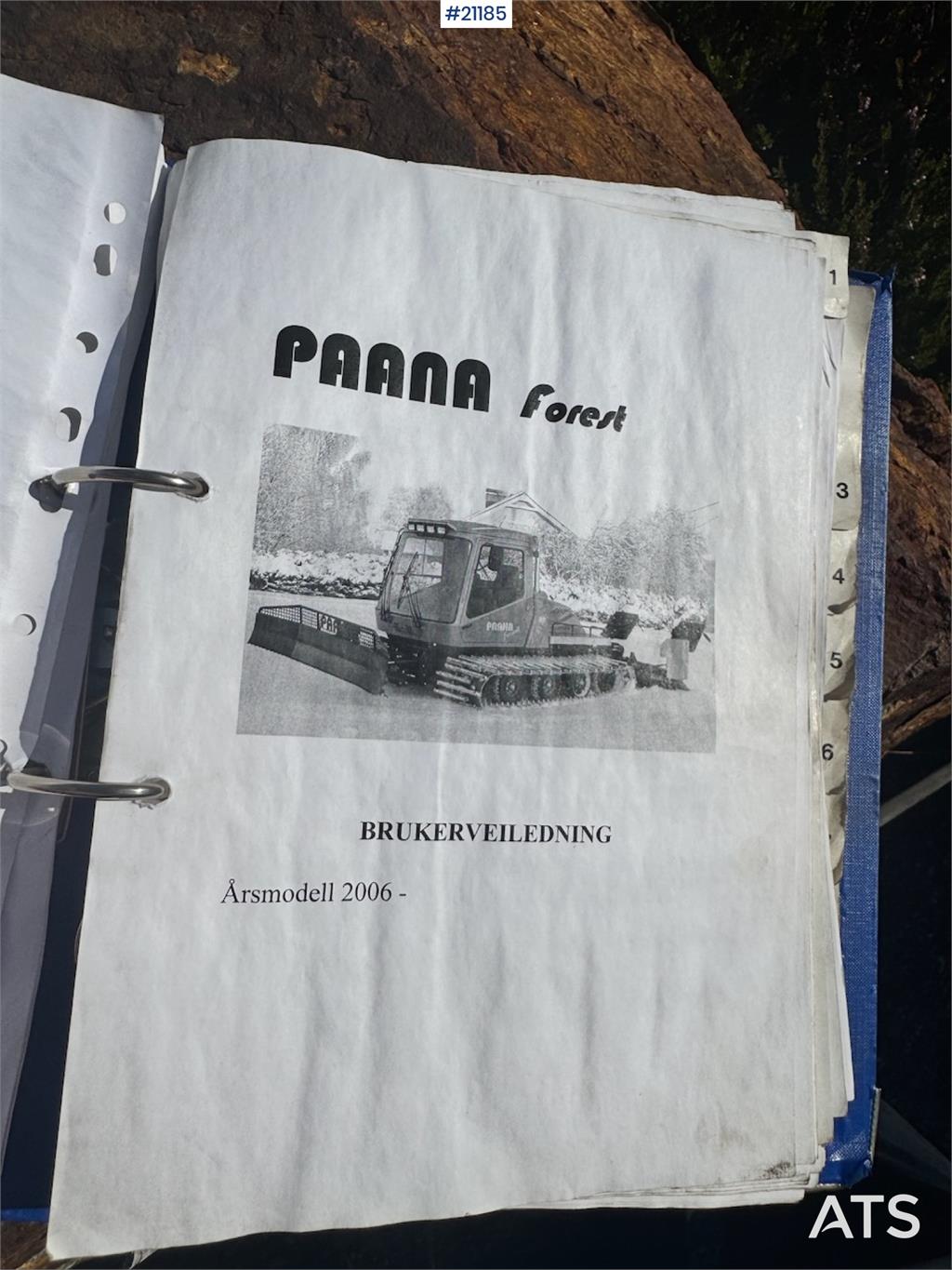 Paana Forest Snow Groomer – Only 4311 hours!