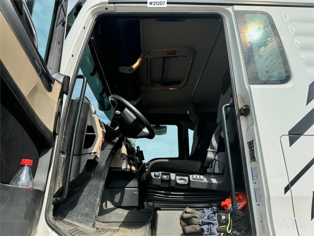 MAN TGX 26.580 6x4 snow rigged tipper truck.