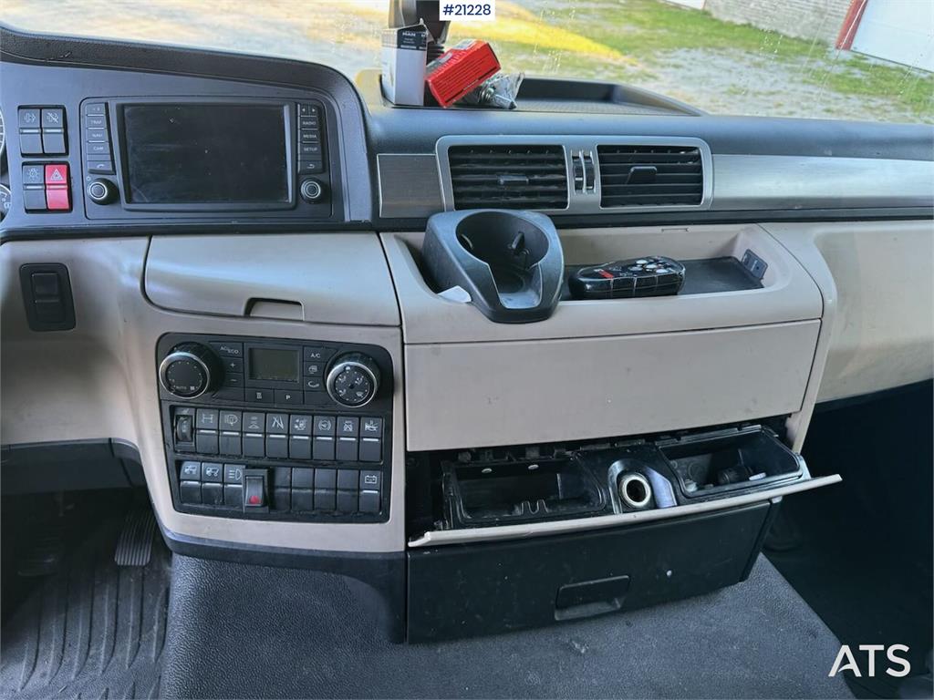 MAN TGM 18.290 4x2 Box truck w/ full side opening and