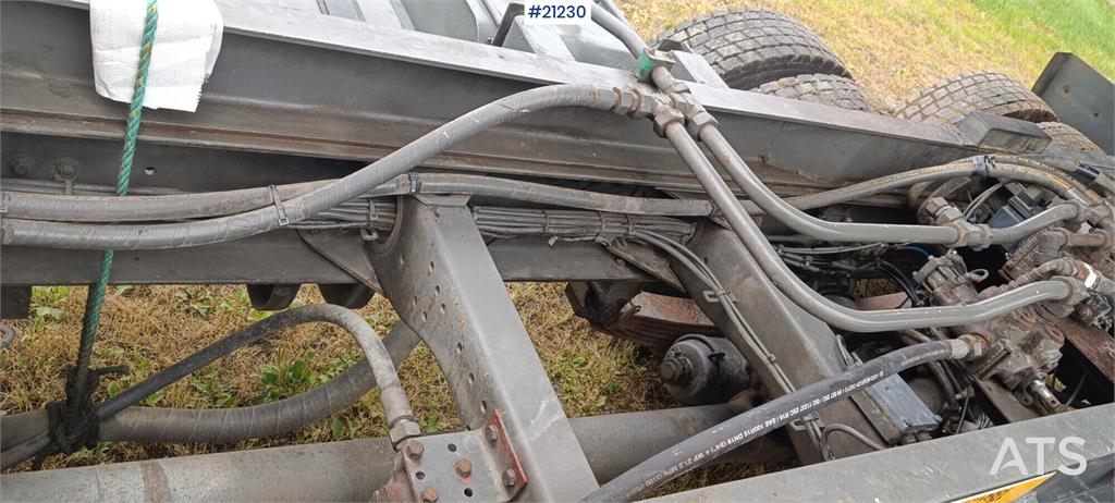 Volvo FL12 6x2 crane truck w/ Palfinger PK10500 crane.