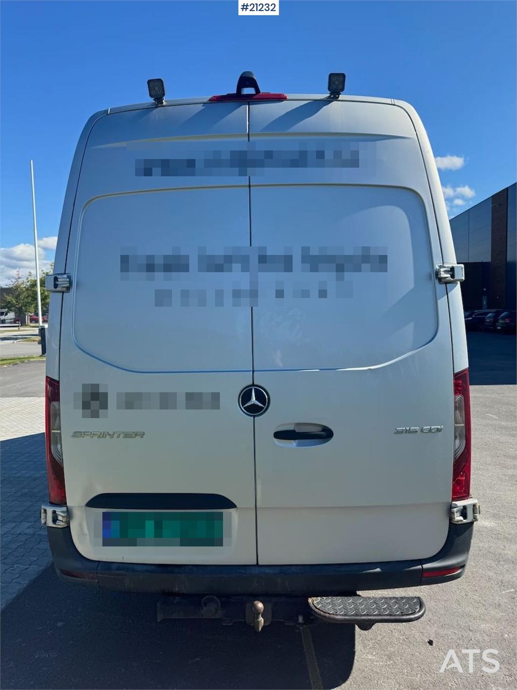 Mercedes-Benz Sprinter van. Approved until 05.2026.