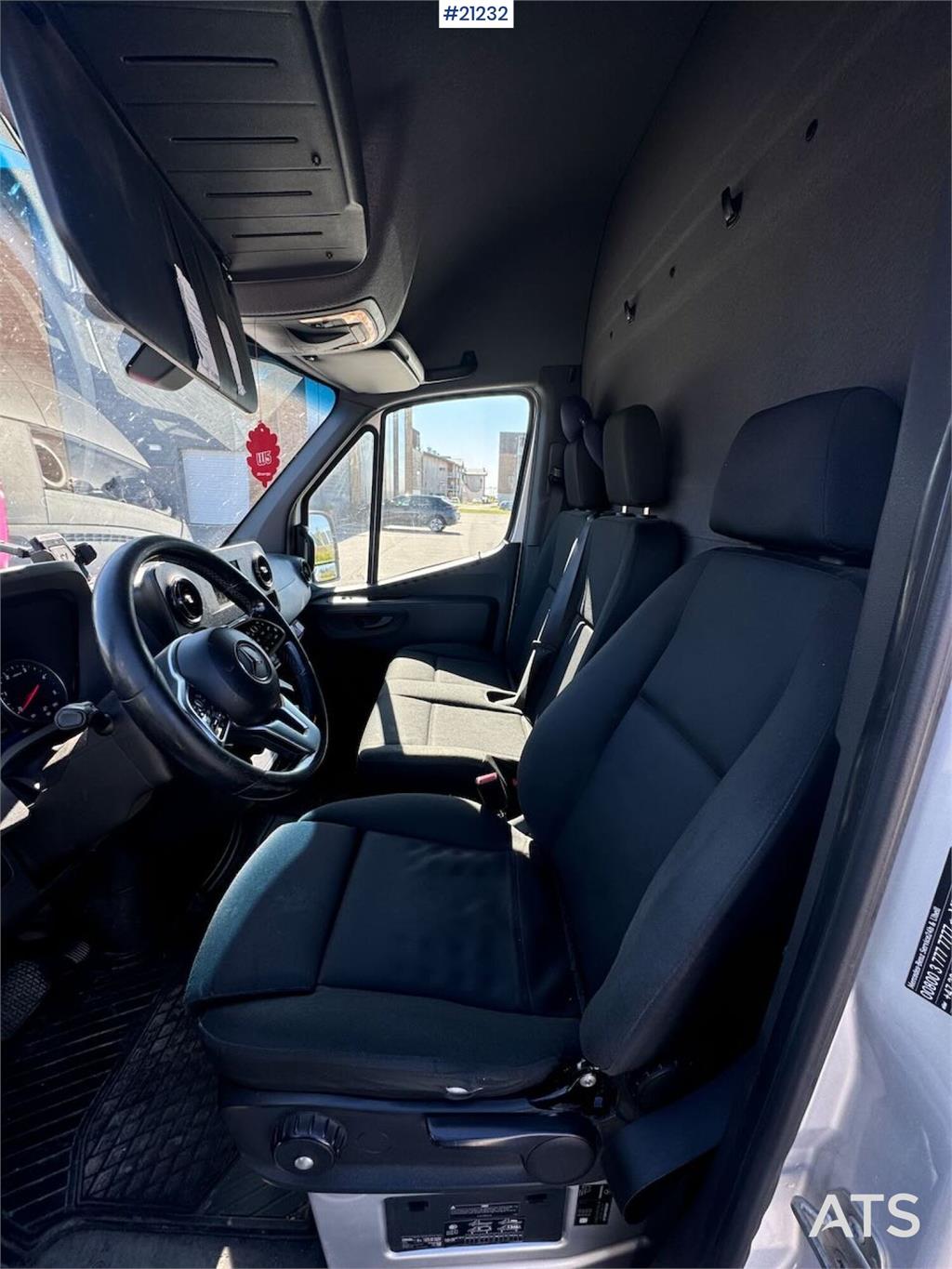 Mercedes-Benz Sprinter van. Approved until 05.2026.