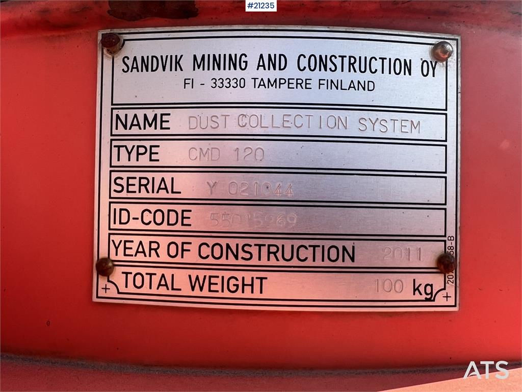 Sandvik dc122R Drilling Rig