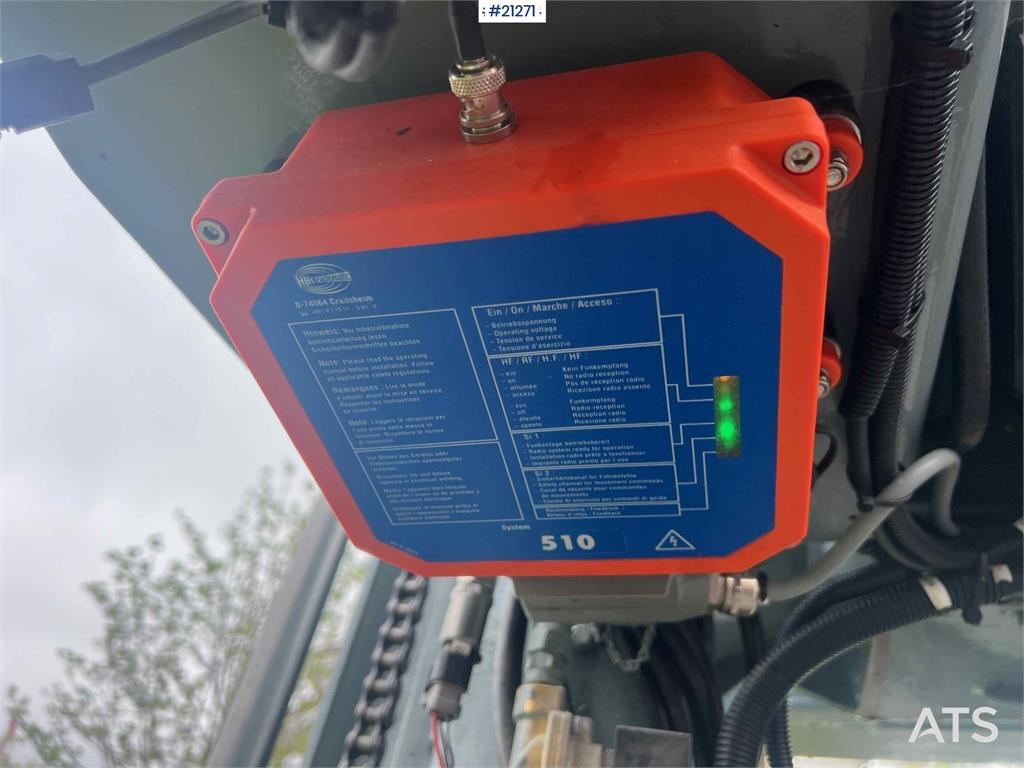 Montabert micro drill tower significantly upgraded w/ hc25 h
