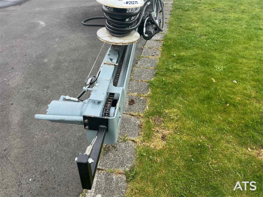 Montabert micro drill tower significantly upgraded w/ hc25 h