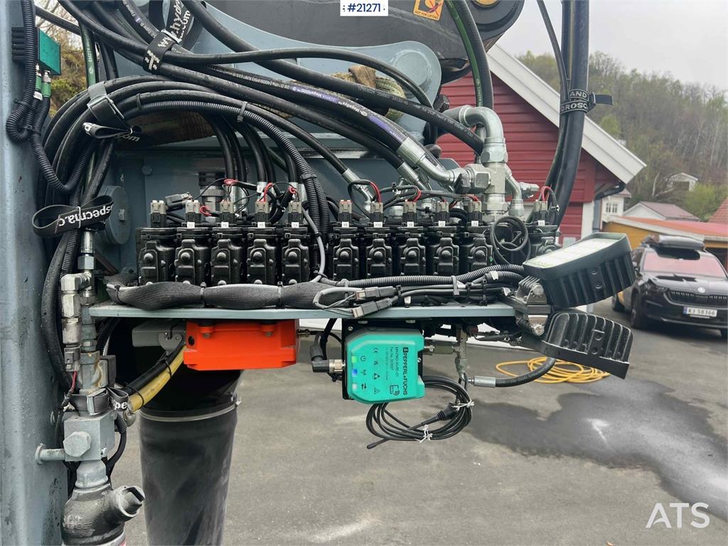 Montabert micro drill tower significantly upgraded w/ hc25 h