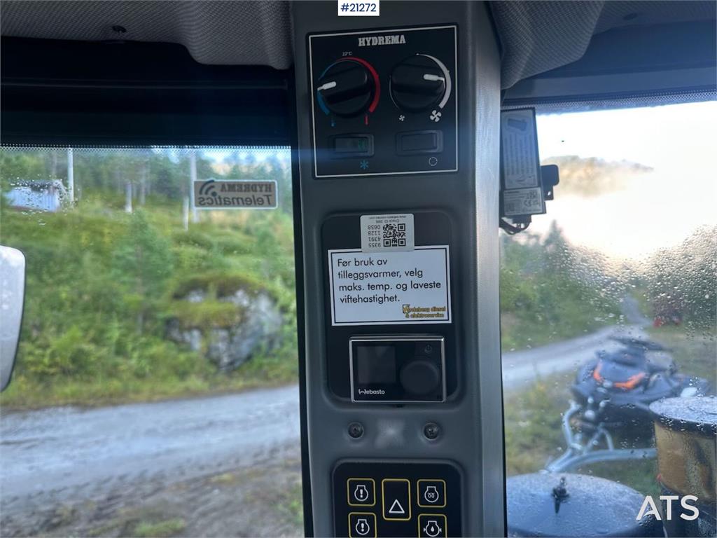 Hydrema 912GS dump truck w/white signs. WATCH VIDEO.
