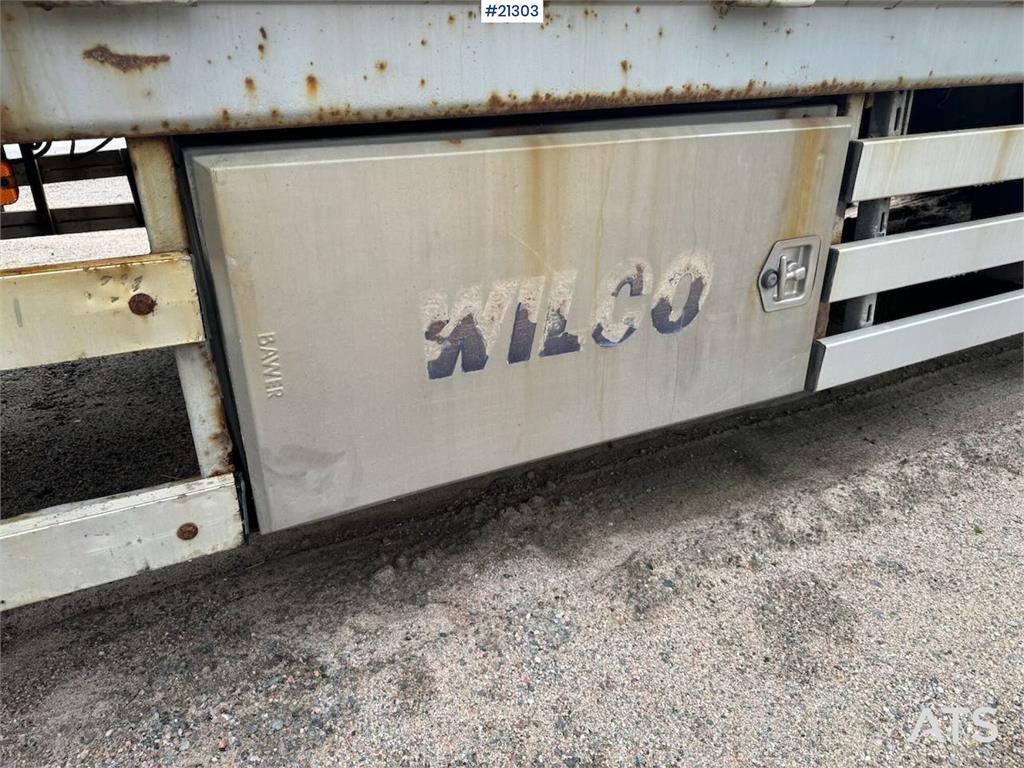 Wilco Flatbed trailer. Rep object.